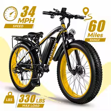 1500W Electric Mountain Bike with 60 Miles Long Range (3 Colors) only 2.07: eDeal Info
