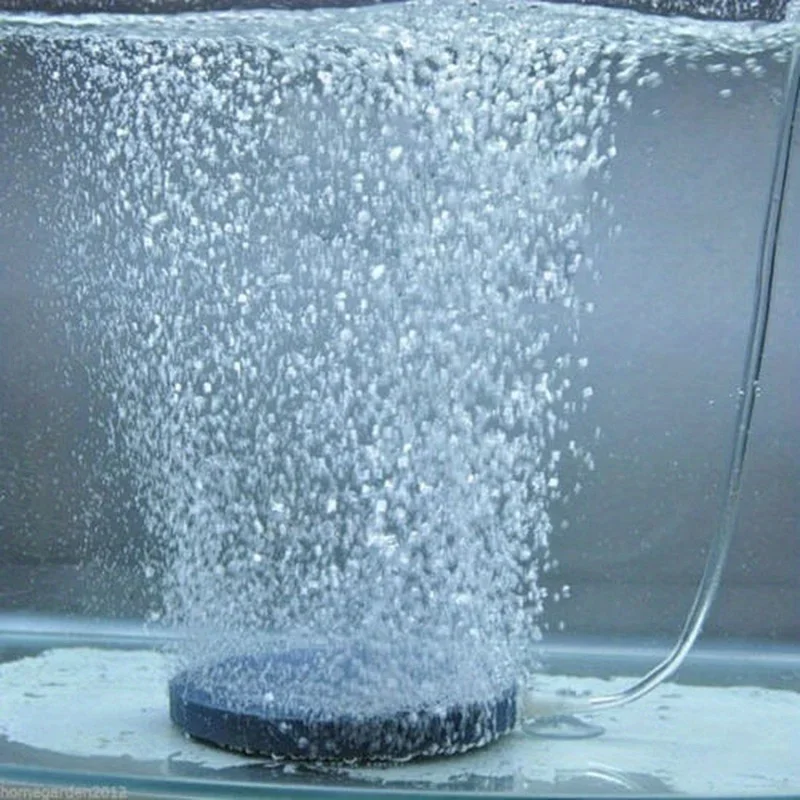 Air Bubble Stone Aquarium Aerator Pond Pump Air Stone Bubble Disk Aquarium Air Pump Hydroponic Oxygen Plate Aquarium Accessories