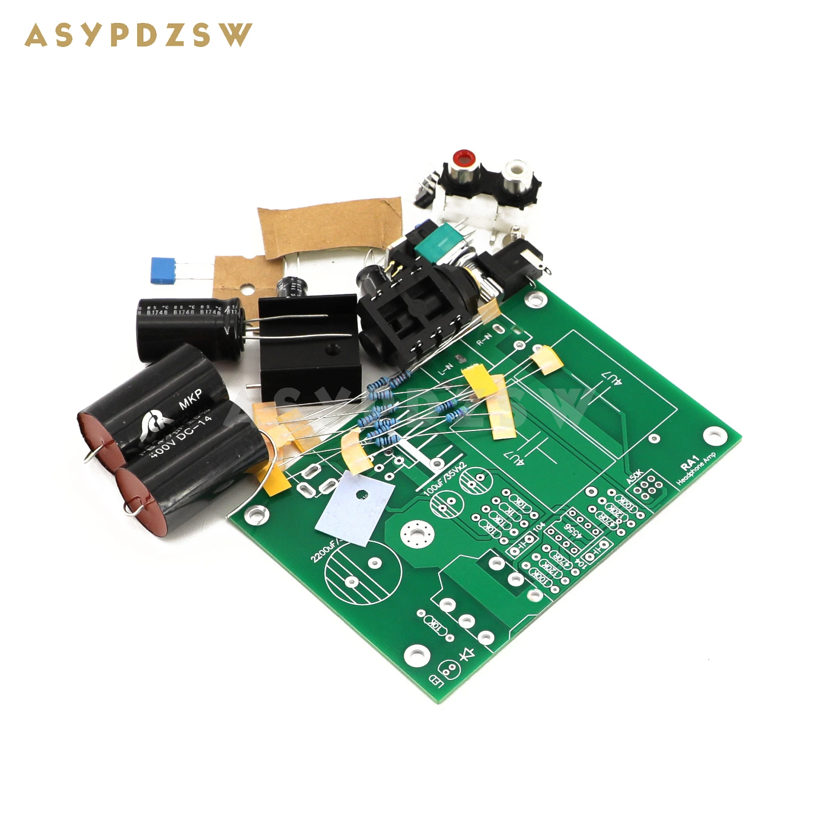 HIFI SCR-RA1 JRC4556 Headphone amplifier DIY Kit/Finished board Base on Grado RA1 circuit