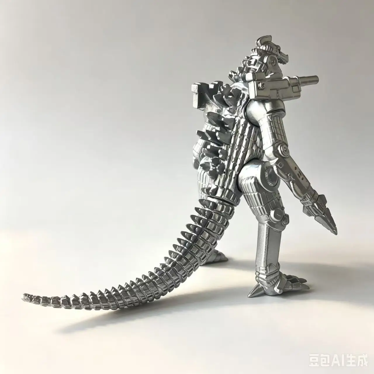 19cm Cannon Mecha Godzilla Series Gold Silver Machine Godzilla Action Figure PVC Model Collectible Toys Kid Christmas Gift - view 3