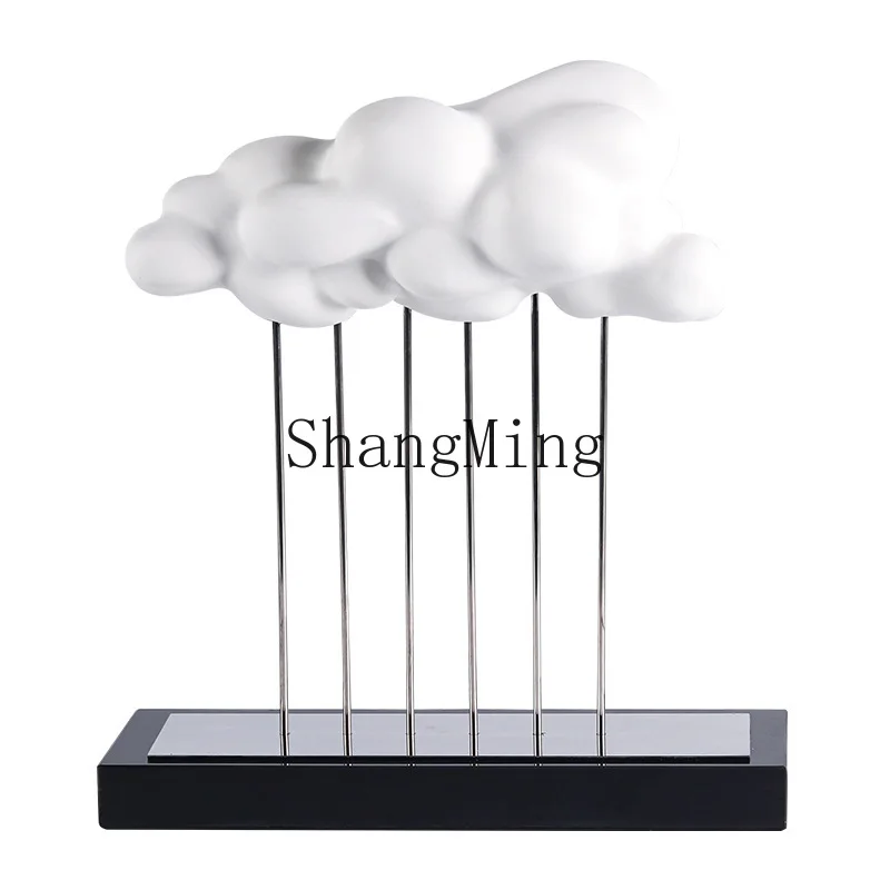 DSA Modern Simple Abstract Cloud Sculpture Ornament Model Room Hotel Exhibition Hall Study High-end Art Decoration