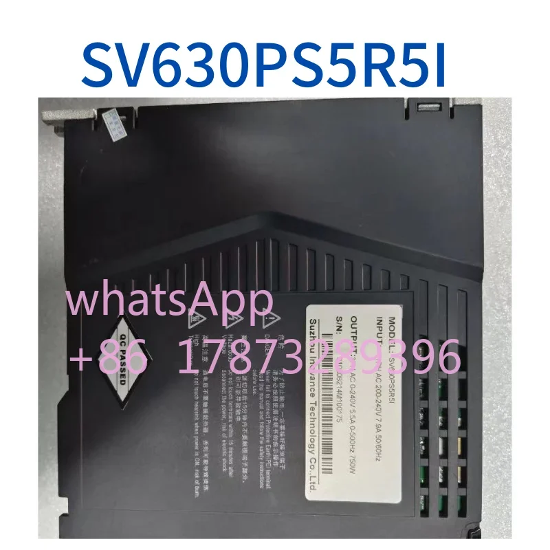 

Подержанный сервопривод 750 Вт SV630PS5R5I, быстрая доставка