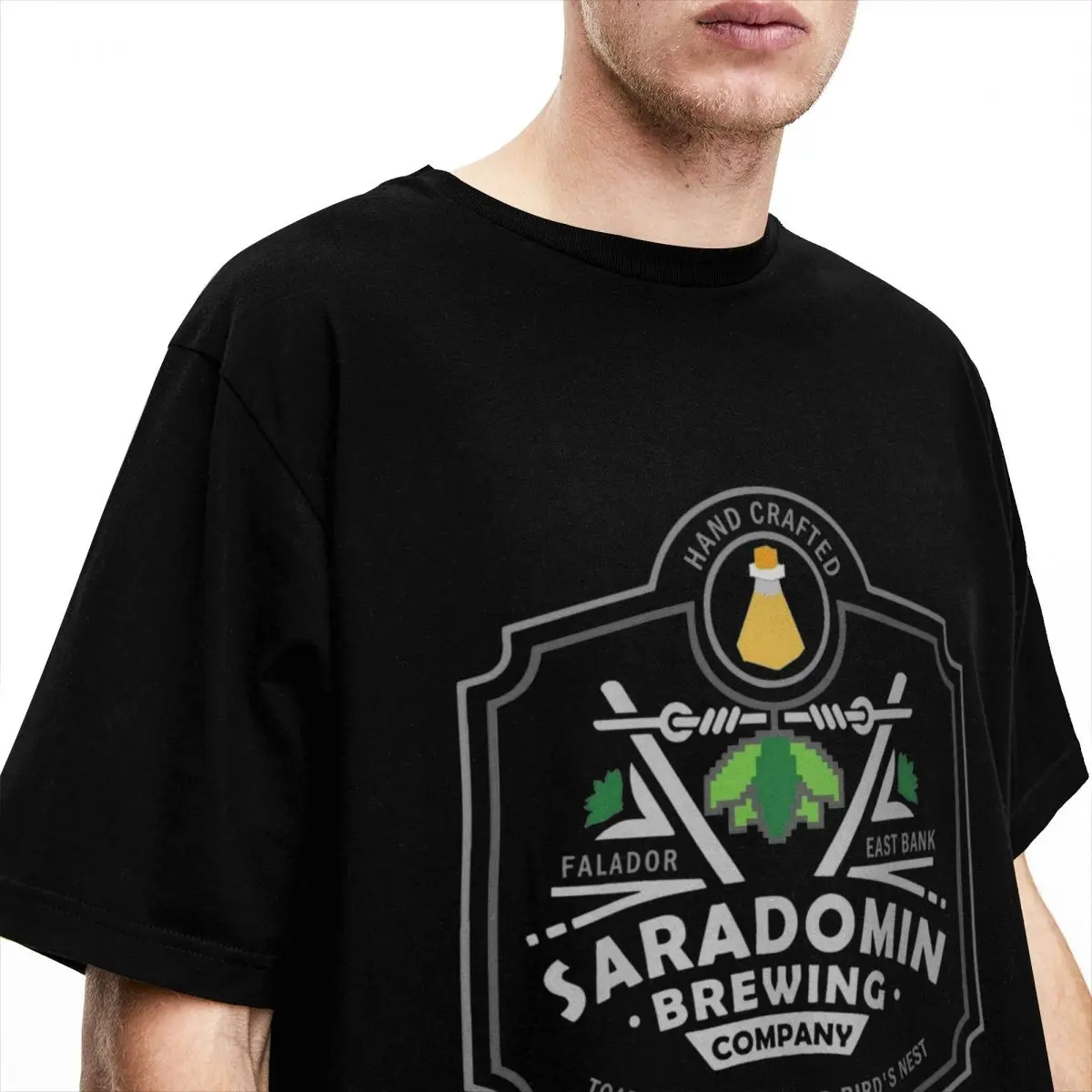 Uomo donna OSRS Saradomin Brewing Company magliette accessori Old School RuneScape 100% cotone top T-Shirt incredibile Tee Shirt