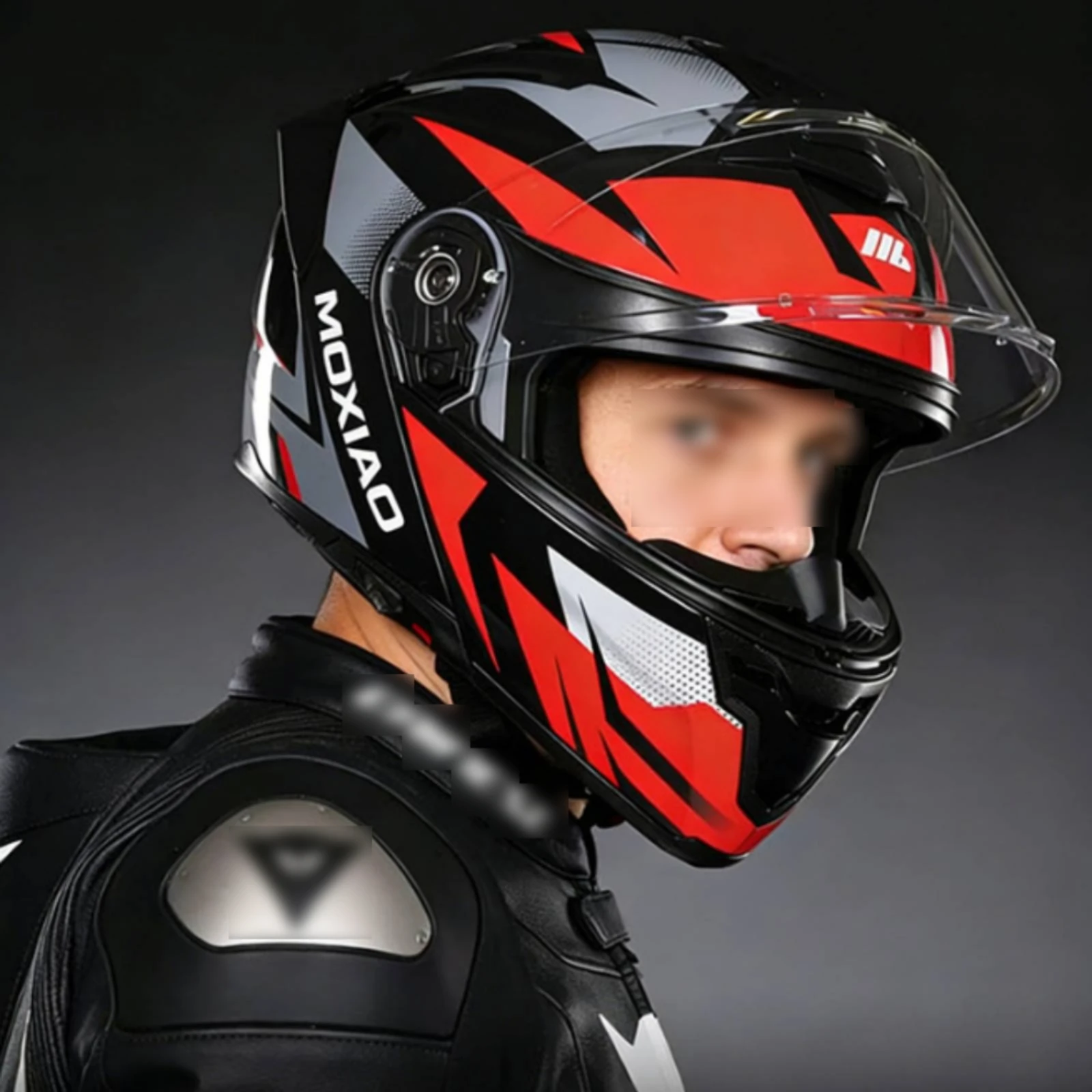 Мотоциклетный шлем с двойным в – обзор и цена Flip Up Helmet Dual Visor