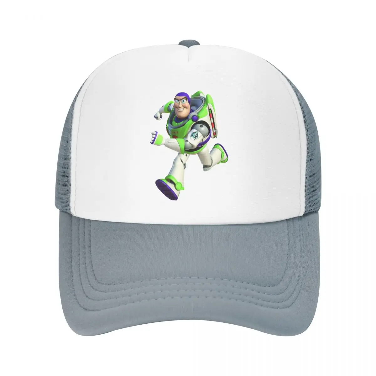 Disney Toy Story Buzz Lightyear Multicolor Hat Peaked Women's Cap Buzz Lightyear Personalized Visor Protection Hats