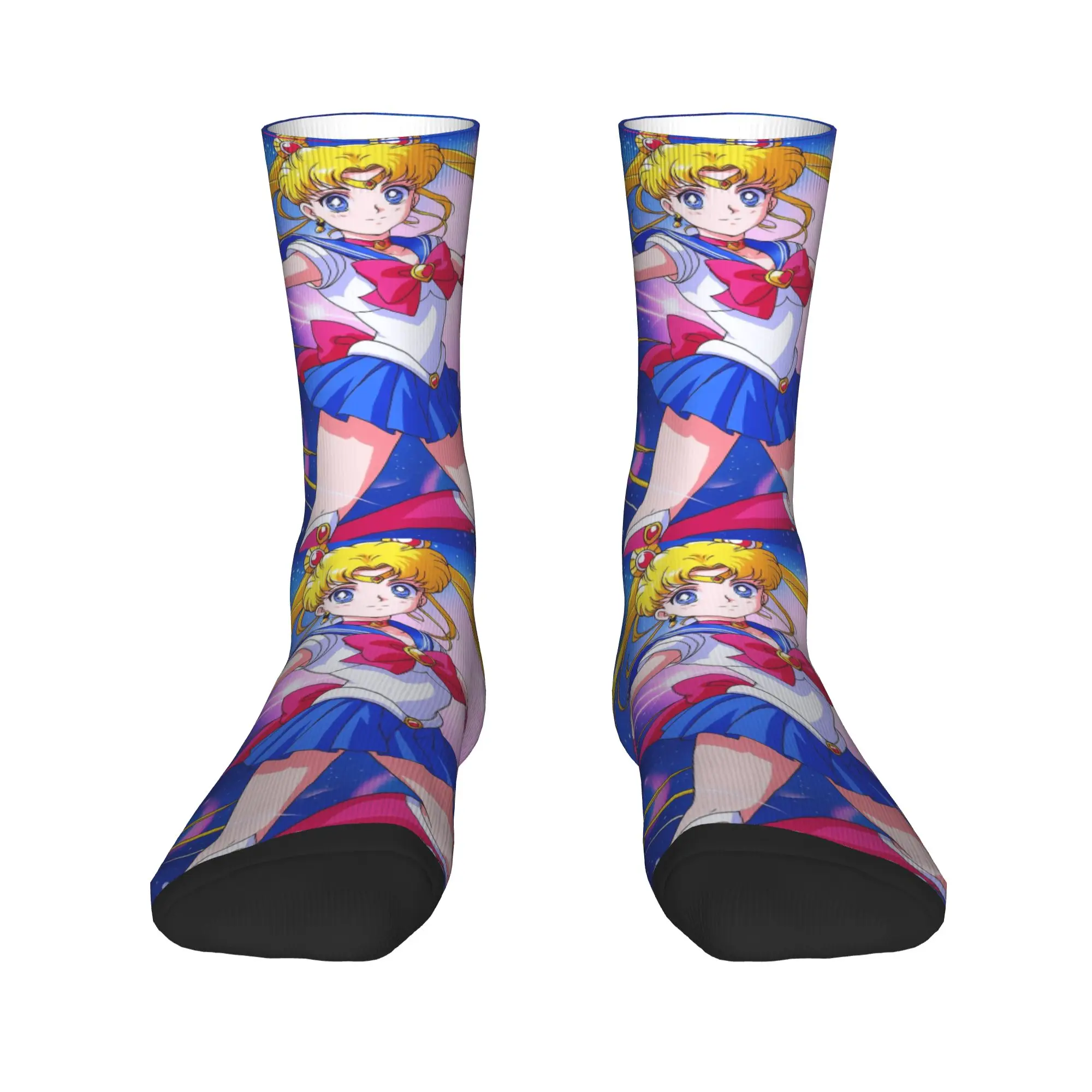 Men Socks Sailors Moons   Stockings Spring Novelty Medium Soft Socks Design Cycling Non Slip Socks