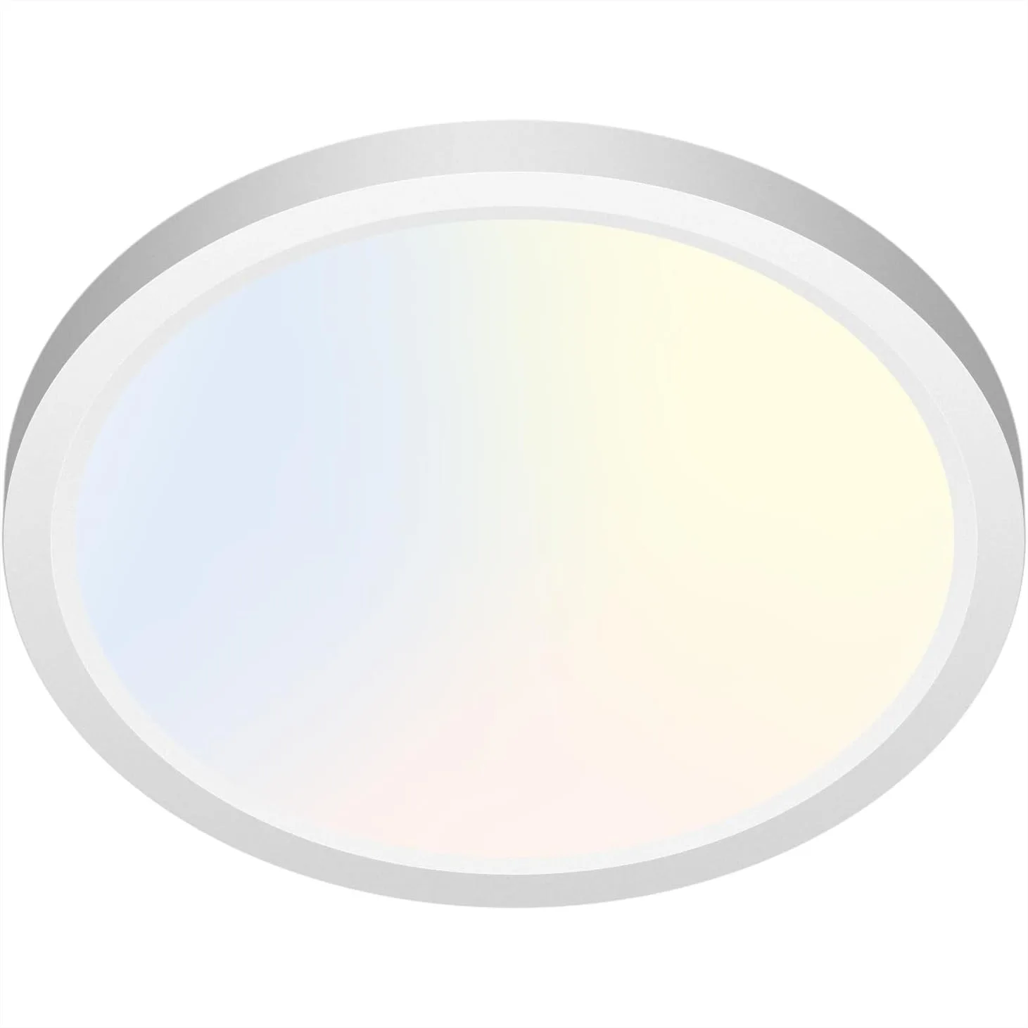 

LED Ceiling Light 6.5 Inch 12W 1200lm with 3 Color Temperatures, Round Flush Mount Fixture for Bathroom Hallway Closet Laundry