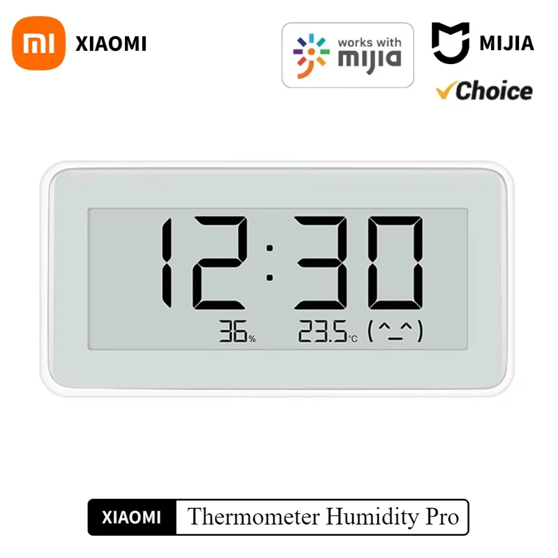 

Xiaomi Mijia BT4.0 Wireless Smart Digital Clock Hygrometer Thermometer E-link Indoor Outdoor