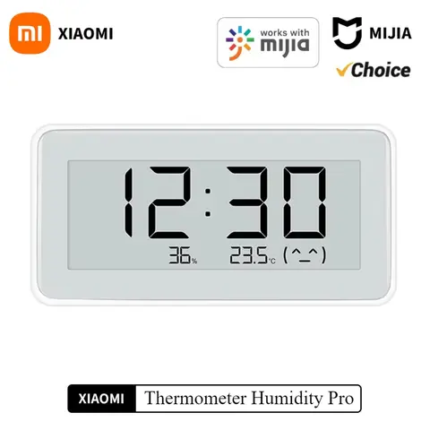 Xiaomi Mijia BT4.0 Wireless Smart Digital Clock Hygrometer Thermometer E-link Indoor Outdoor