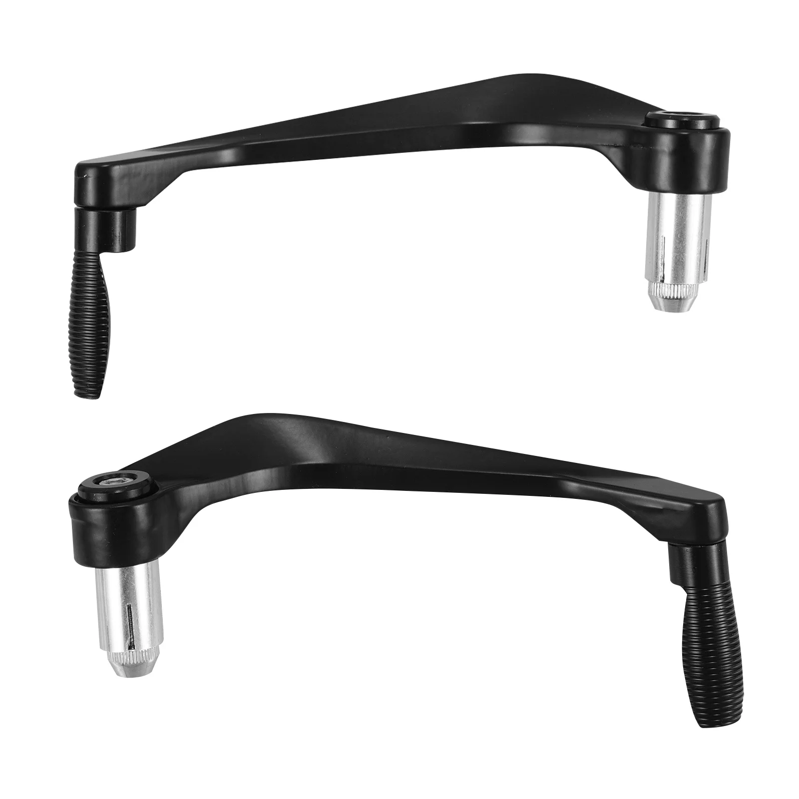 

CNC Aluminum Motorcycle Handlebar Guard Black Brake Clutch Handguard Universal Lever Protectors Metal Handguards For Road Bike