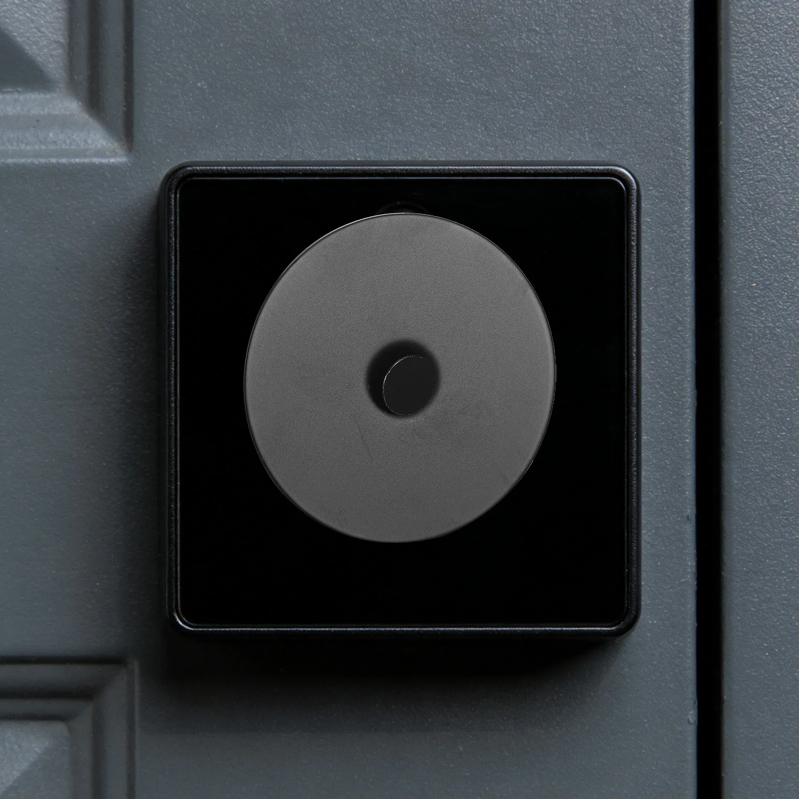 1Set Stainless Steel Door Lock Hole Cover Plate 2.6inch Round Deadbolt Hole Filler for Interior Exterior Doors Corrosion