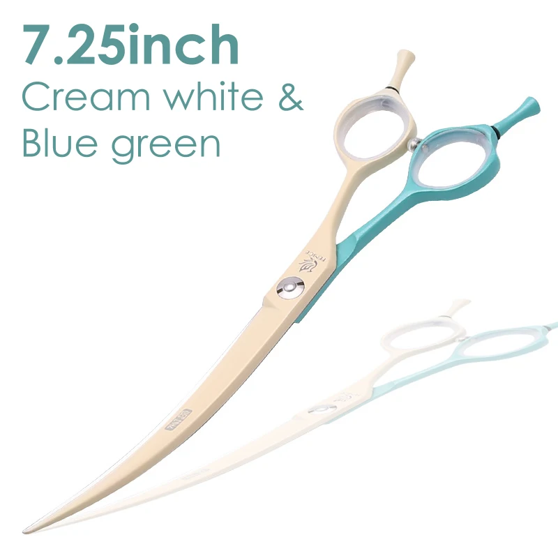 Fenice Professionelle JP440C Bunte 6.25 & 7,0 Zoll Gebogene Pflege Schere Pet Trimmen Schere für Hunde Katzen