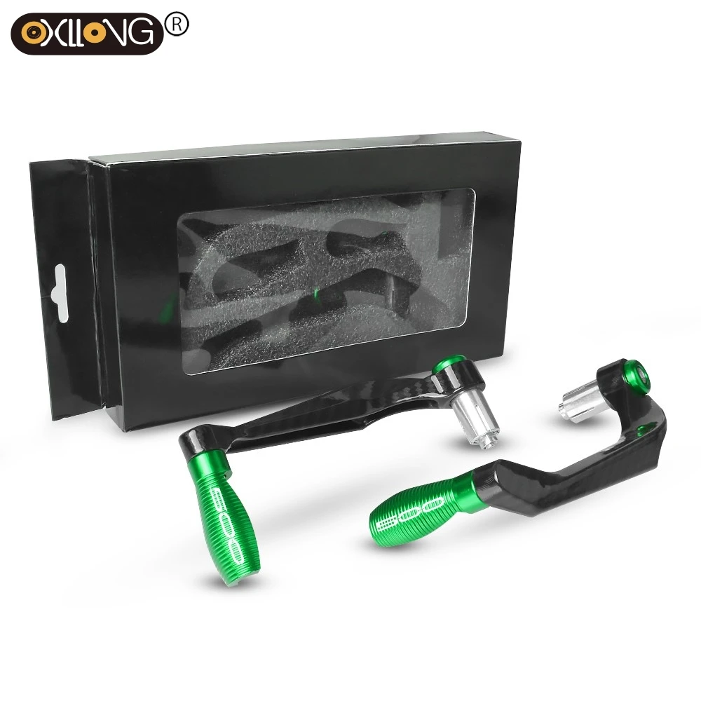 

Motorcycle Handlebar Brake Clutch Lever Hand Guard Protector Accessories Handguard For Kawasaki Ninja 500/Z500 2024 2025 2026