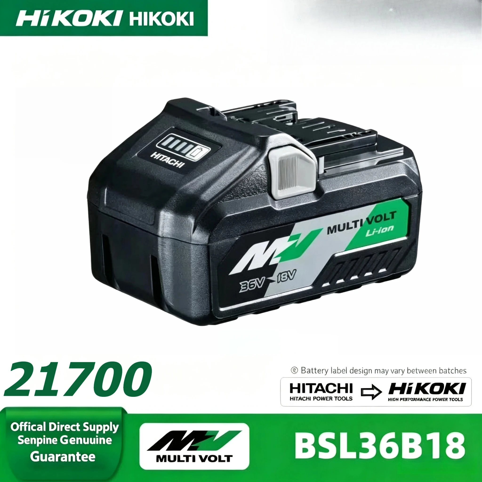 Power Tools Hikoki - Hitachi HiKOKI 8.0Ah Lithium-ion Battery,Stable Constant