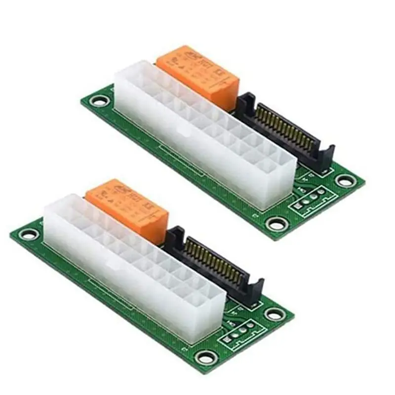 A04G-3X Power Board Dual PSU Multiple Power Supply Adapter Add2psu With Sata ATX 24Pin To 4Pin Connector For Bitcoin Miner