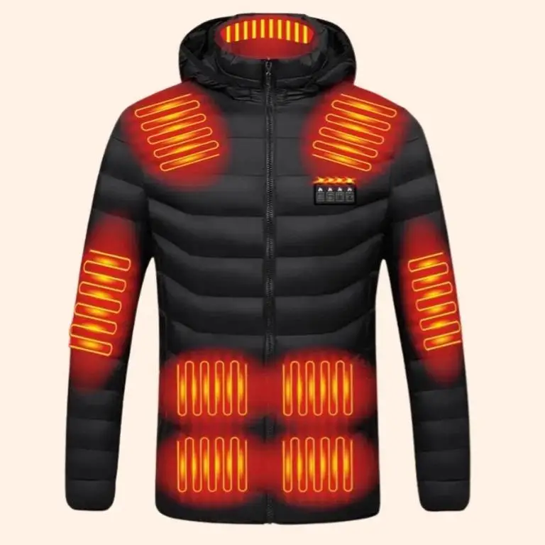 

Умное хлопковое пальто с подогревом, уличное зимнее теплое пальто для пар, длинная термоодежда с капюшоном све, обычная тонкая однотонная одежда