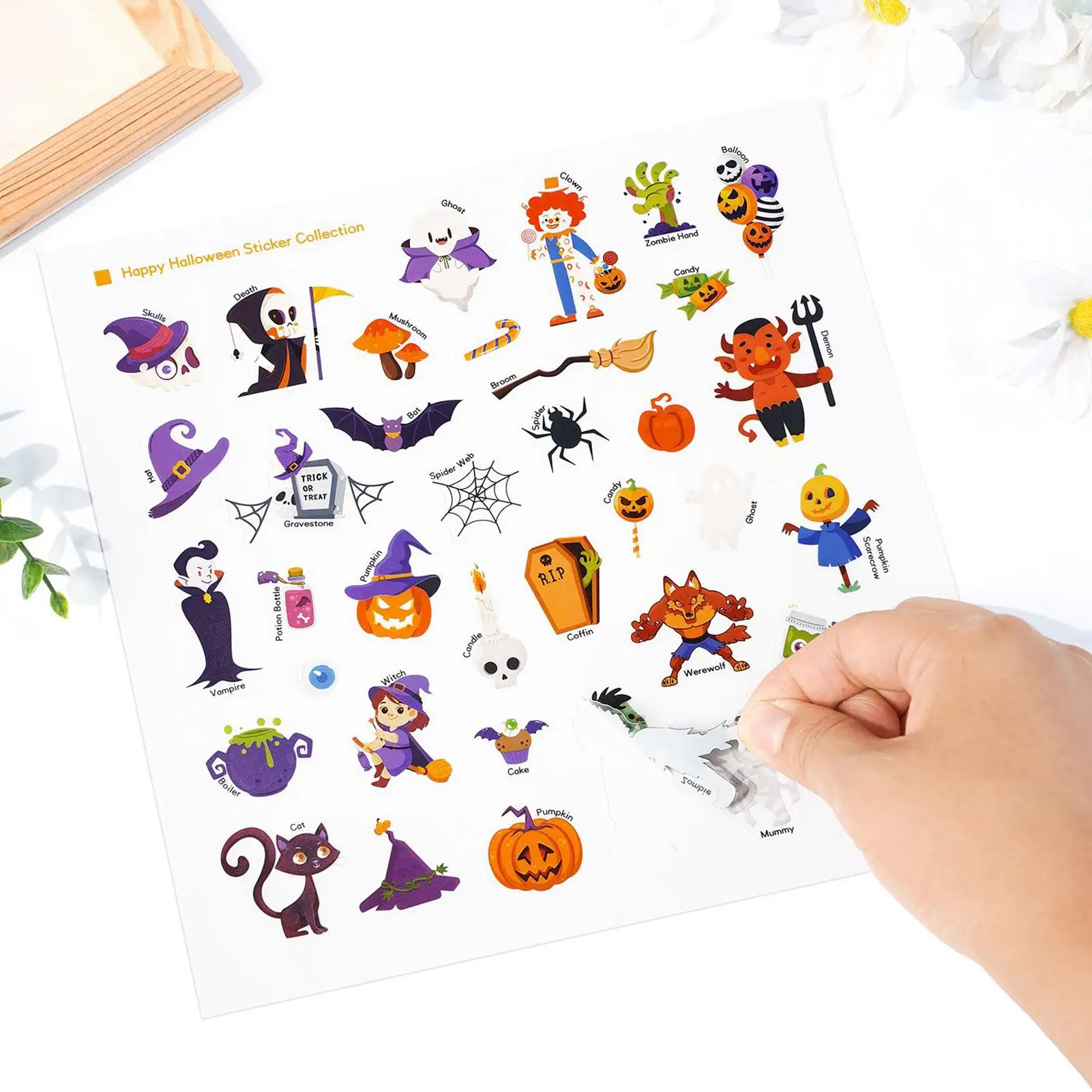 كتاب ملصقات للأطفال الصغار في الهالوين كتب لاصقة قابلة لإعادة الاستخدام للأطفال ألعاب الحرف اليدوية للأعمار من 3 إلى 6 سنوات طائرة فصول الدراسية للفتيات الصغيرات