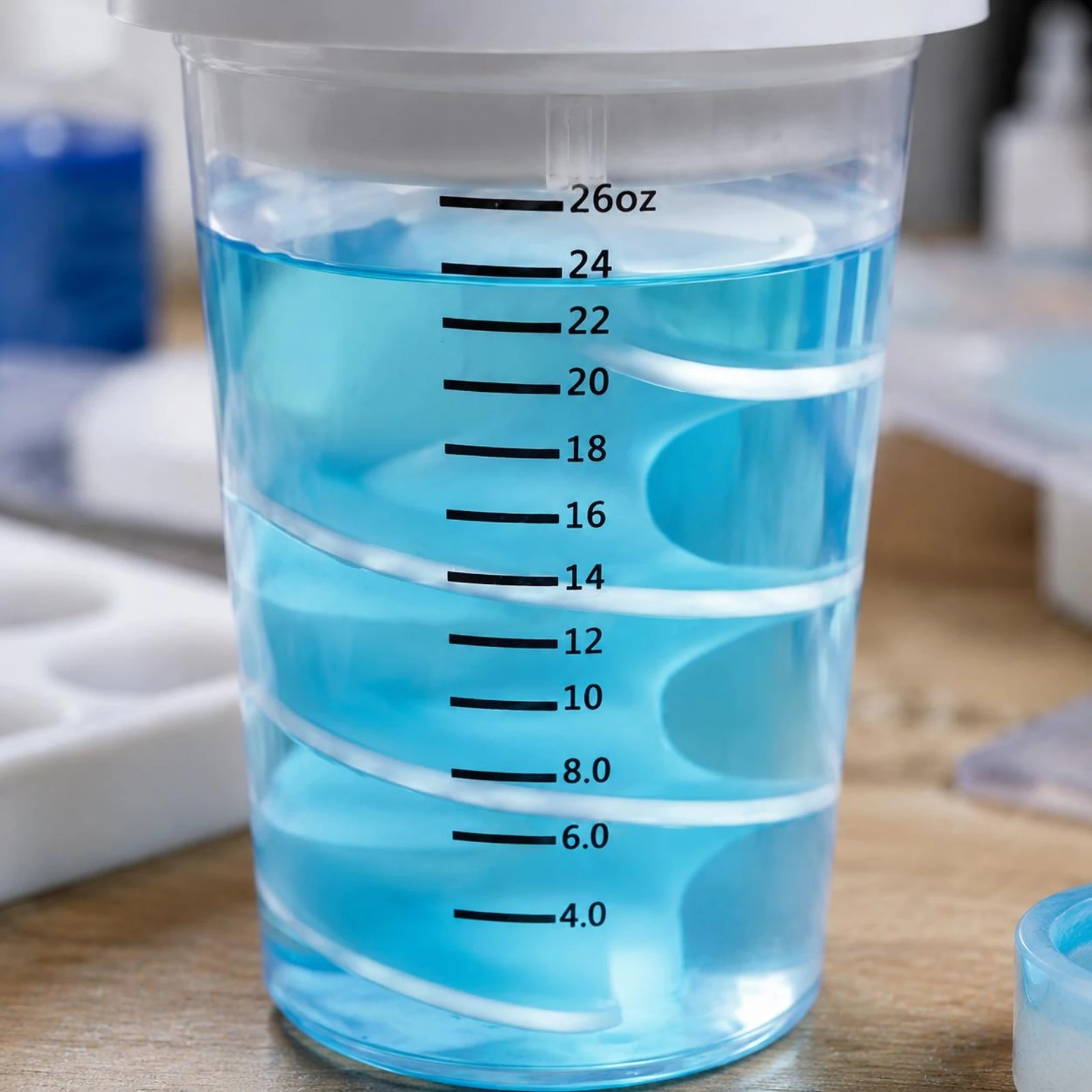Automatic Resin Mixer USB Charging Rechargeable Resin Mixer Craft Tool 26 Oz Set Included