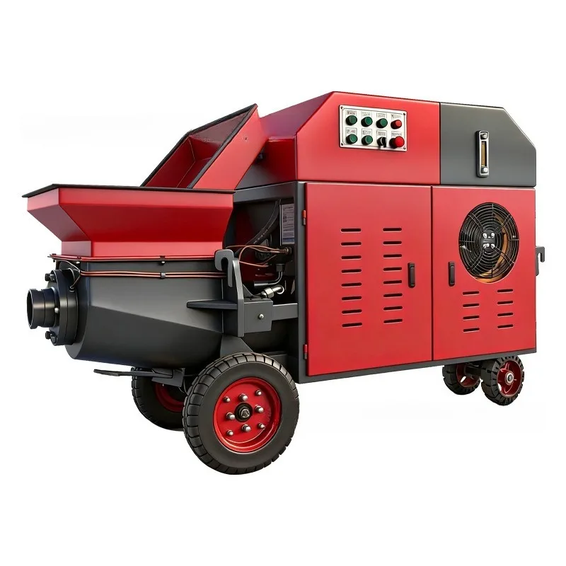 Building secondary structure pump Concrete conveyor pump Hydraulic mortar pump