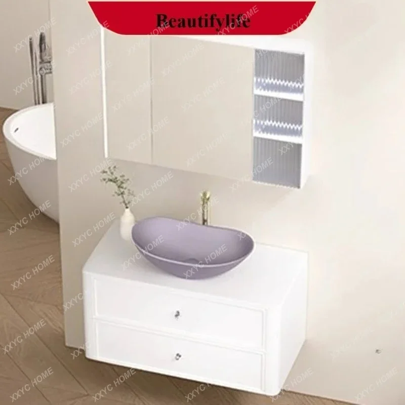 L White Drawers Bathroom Cabinet Organizer Storage Shelves Toilet Display Partitions Cupboard Luxury Archivadores Hotel