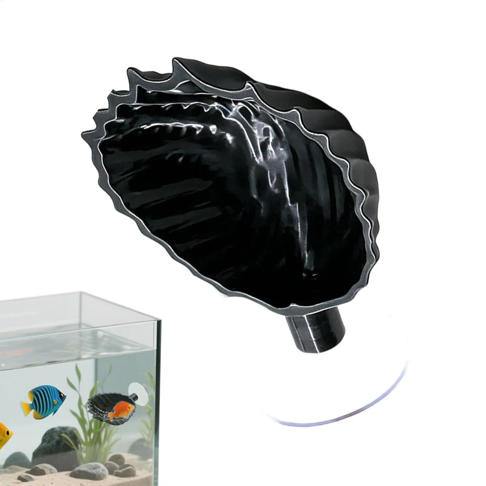 Betta-Hängematte: Weiches Aquarium-Ruhebett, Fischzuchtpolster mit Saugnapf, schwimmende Aquariumhöhle, Versteck für Fische und Garnelen – Detail 4