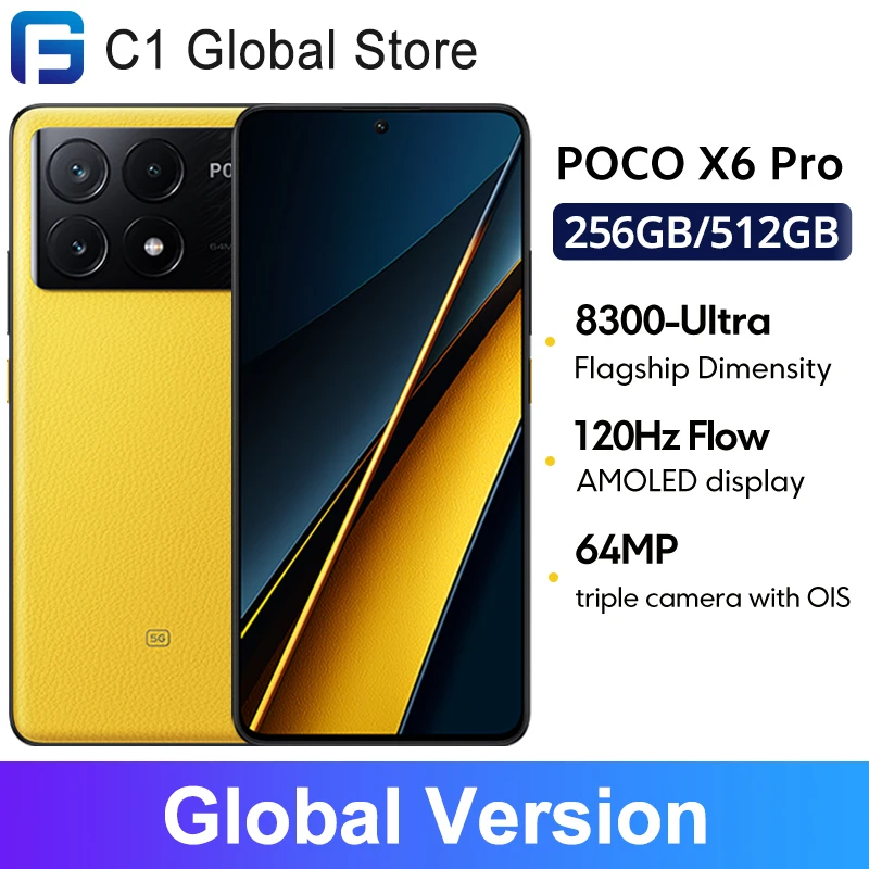 POCO X6 Pro 5G Global Version 6.67