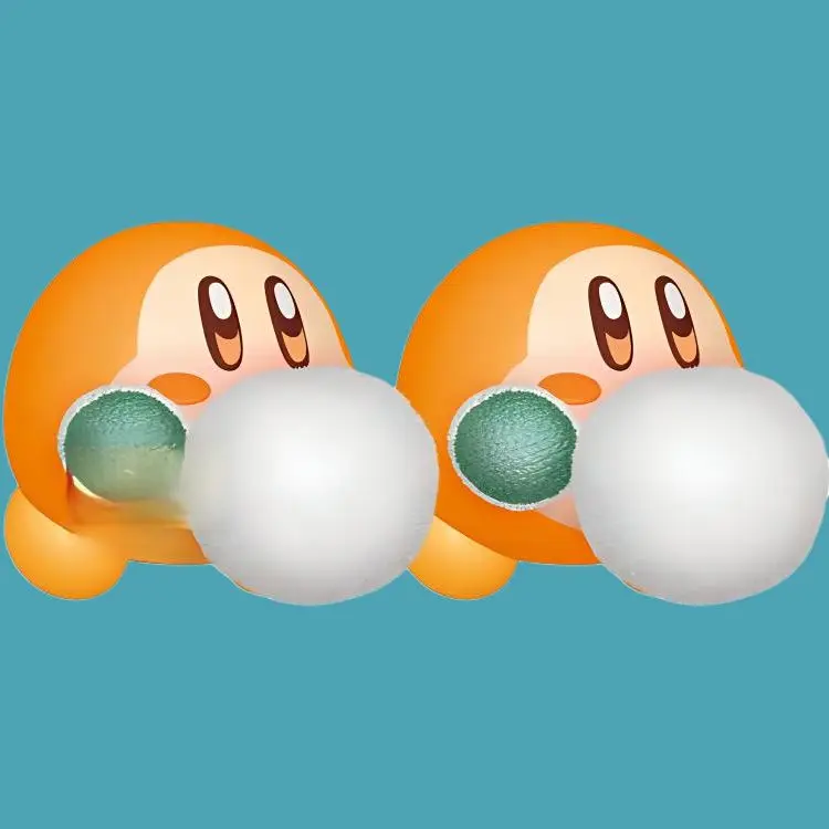 BANPRESTO Waddle Dee Glass Factory Fluffy Puffy MINE Collection Chibi Figures 4cm --ver