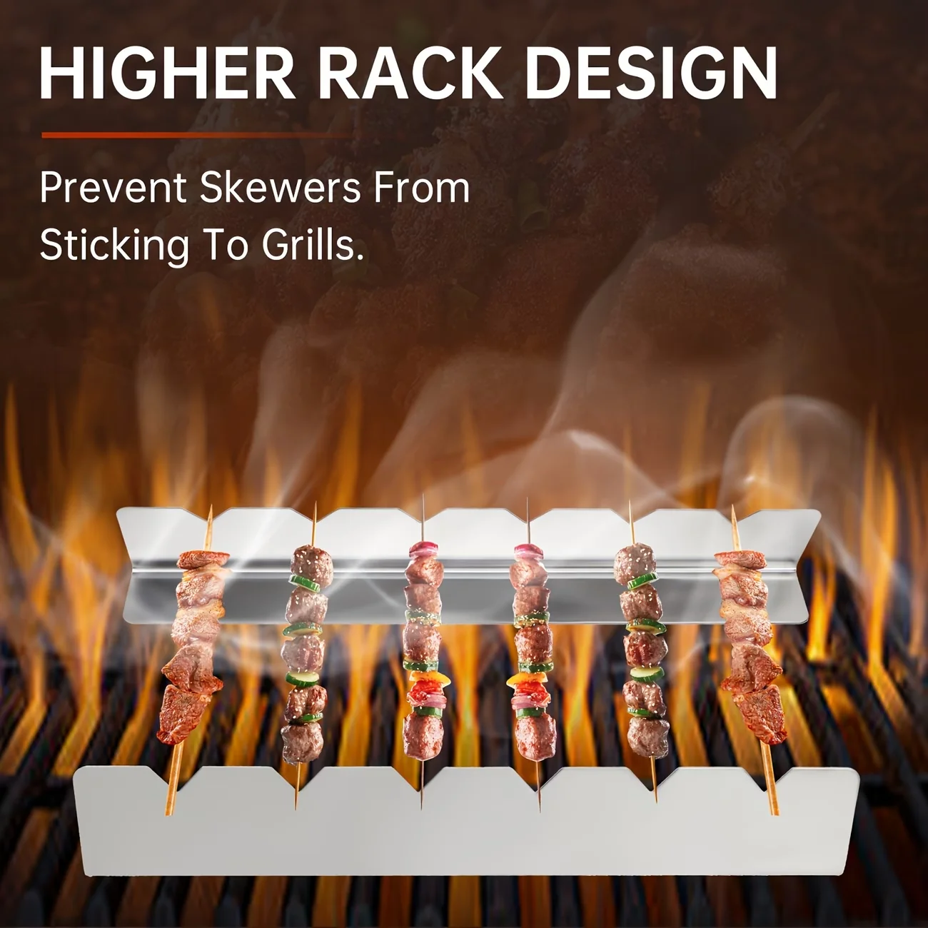Camping Cooking Utensil Holder - 2 шт. Держатели для шампуров из
