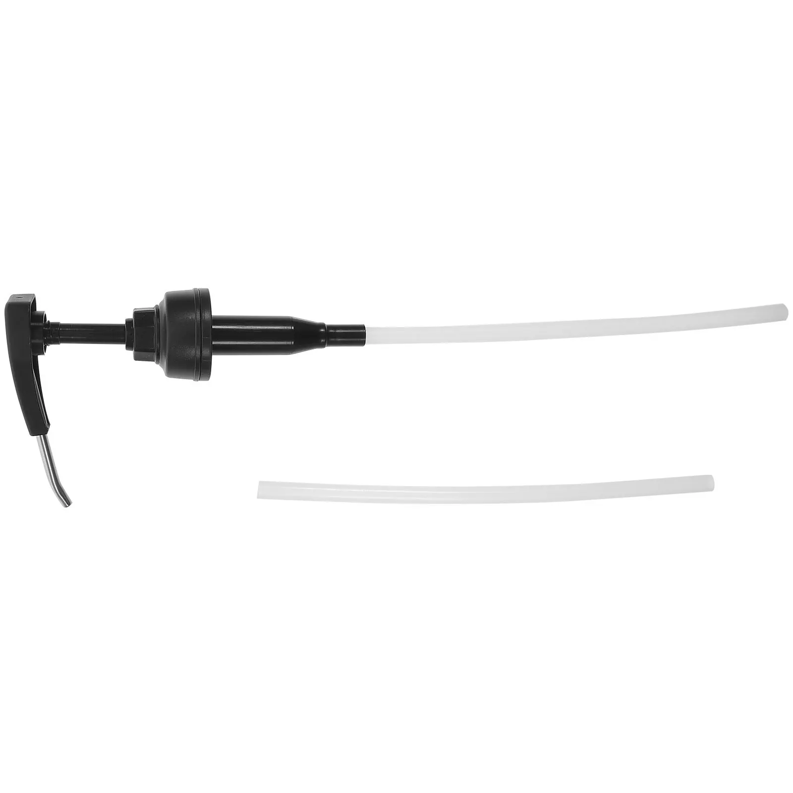 

Sauce Bottle Pump Nozzle Stainless Steel Dispenser Kitchen Oyster Ketchup Squeeze Press Metal Hose Sealed Moisture