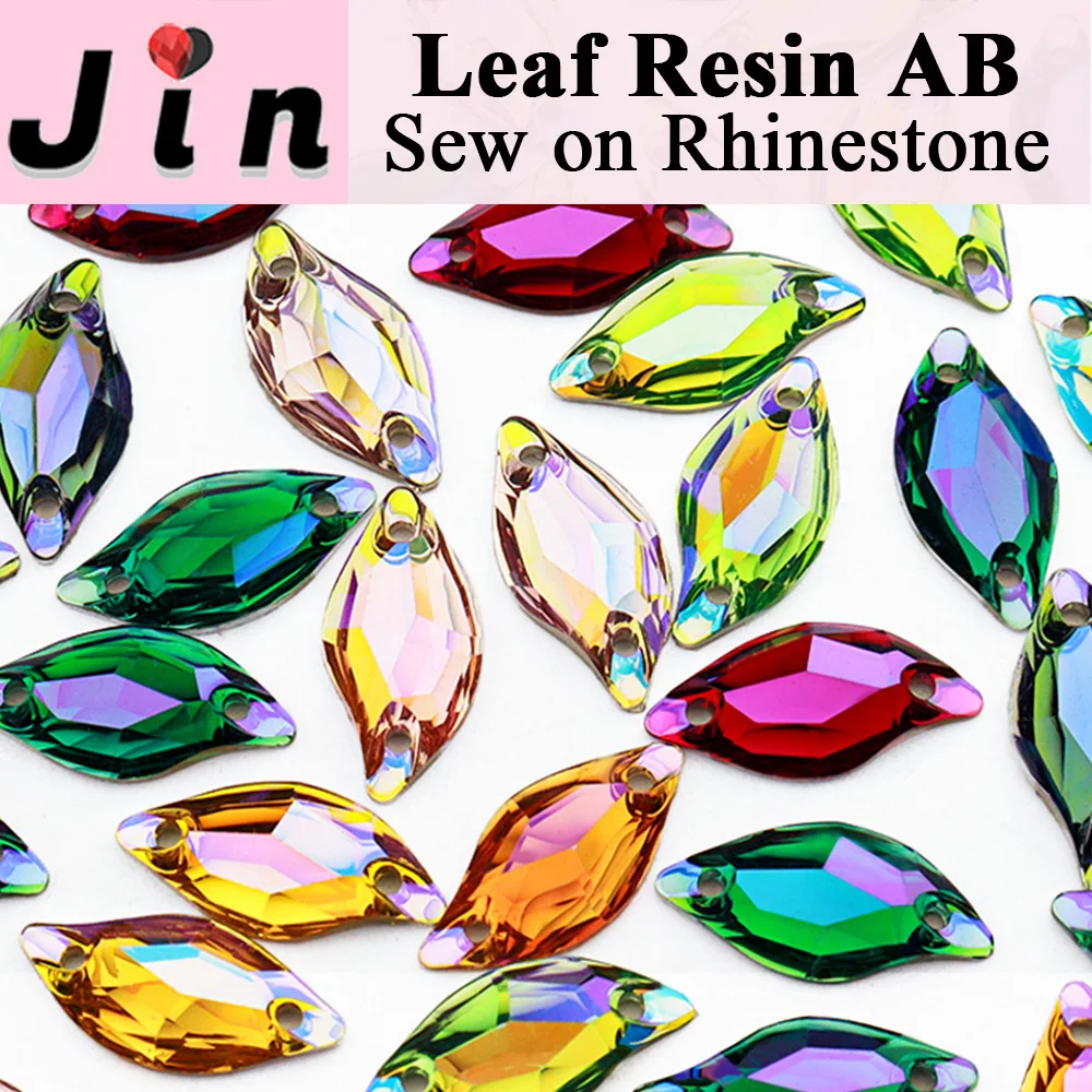 Jin Resin Leaf 9X20…