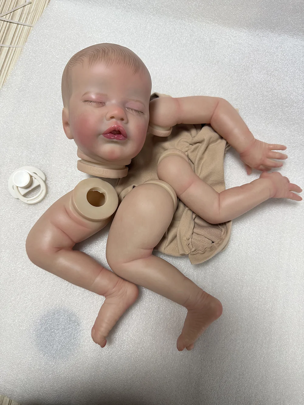 18inch New Arrival Reborn Doll Kit Primrose Asleep/Awake Limited Already Painted Kits with Visible Veins Muñeca Kit Reborn - view 5