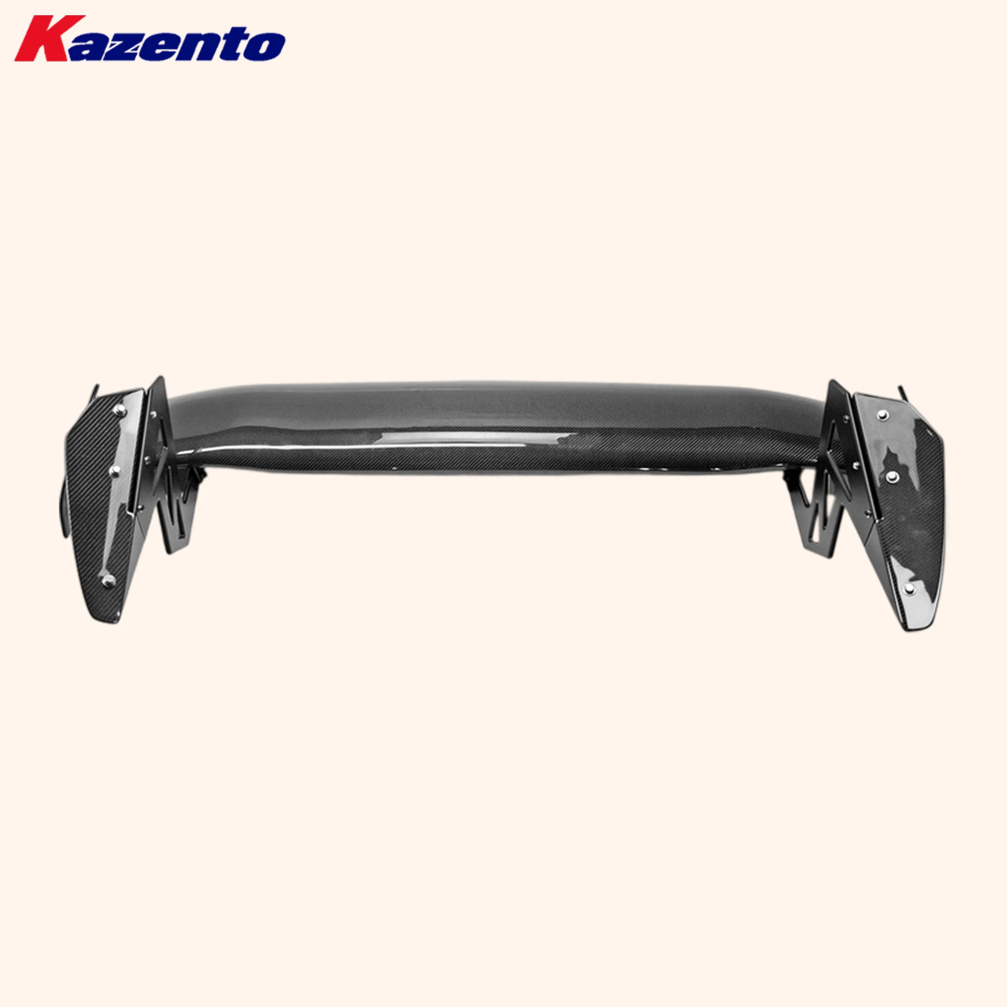 لهوندا سيفيك نوع R FK8 2017-21 ألياف الكربون SPN نمط الخلفي الجذع GT سبويلر الجناح استبدال التثبيت #5