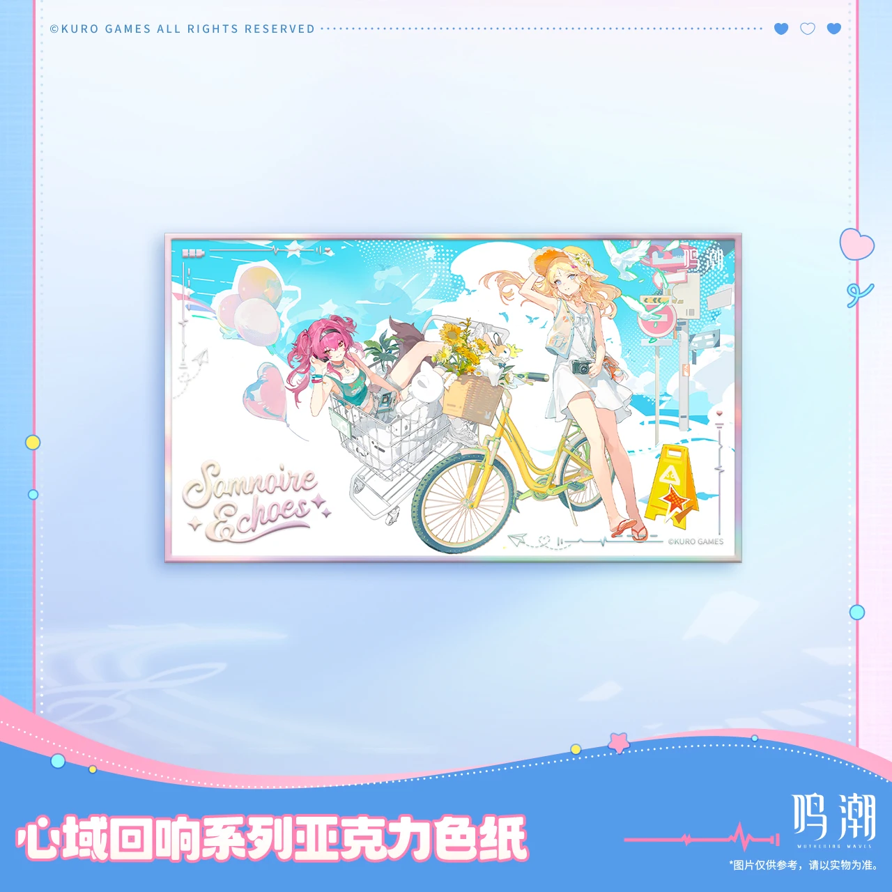 [Merchandise ufficiale] in stock Gioco Wuthering Waves KUROFEST 2025 Rover AlexaCartethyia Lupa šShikishi acrilico