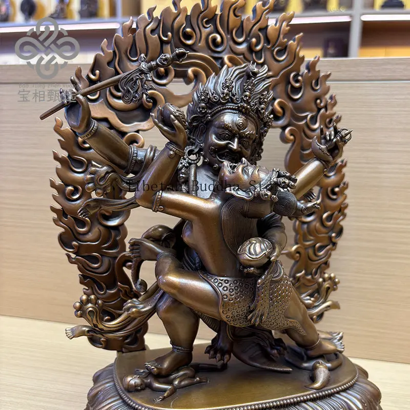 Matou Vajra pure copper gilt Buddha statue purple copper treasure selection u1 Tibetan Tantra Buddhist Hall