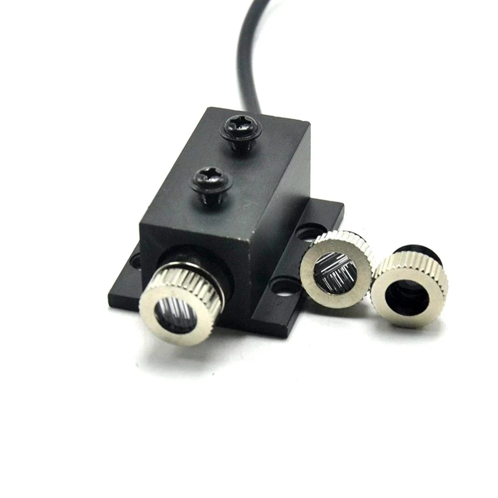 650nm 30mw/50mw Red Laser diode Module Focusable Dot Line Cross 3 in 1 Shape with Adapter & 12mm Heatsink