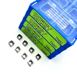 CCGT030101 CCGT030102 CCGT030104 CCGT040102 CCGT040104 TN60 Cermet Insert CNC steel parts processing Original lathe cutting tool