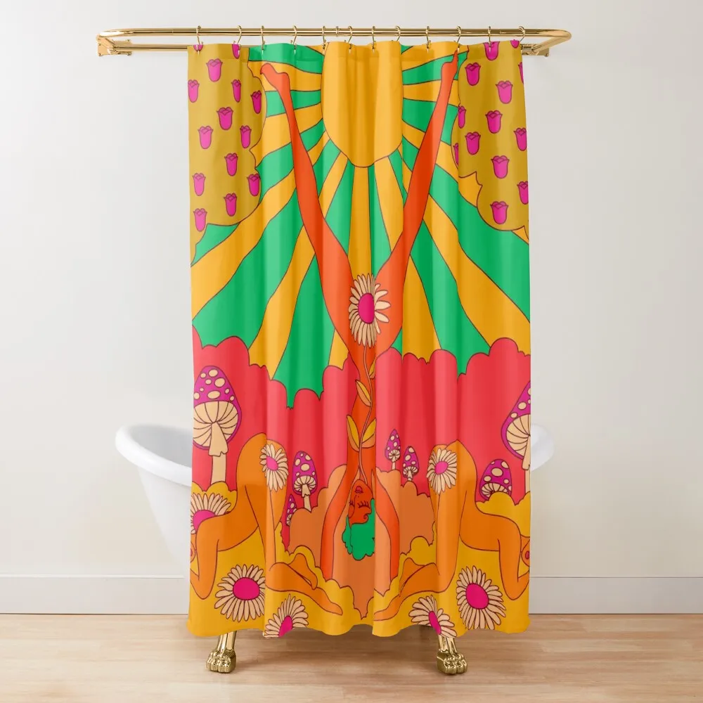 

Summertime Shower Curtain Bathroom Box Shower For Set For For Curtain