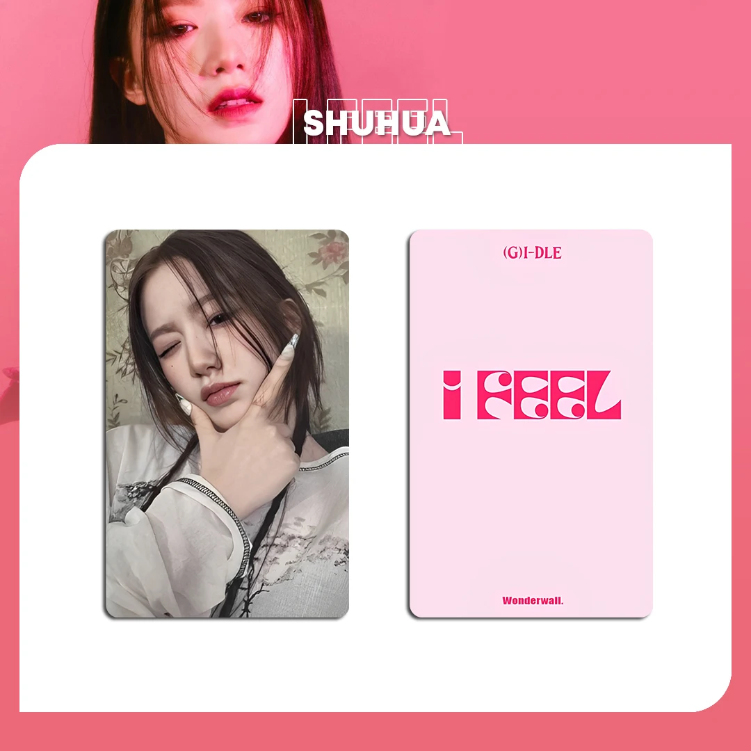 GIDLE Korean Girl Group WW Special Card Wonder Wall Fansign Event photoward YUQI periferiche Cards