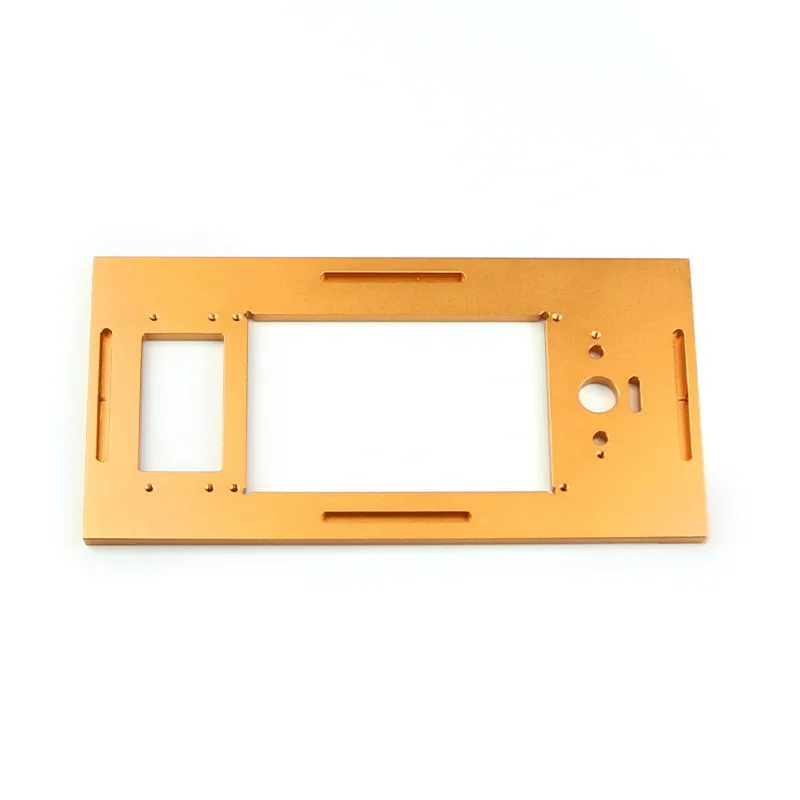 Niestandardowe części aluminiowe do obróbki CNC z laserowym cięciem Anodowane aluminiowe części do cięcia CNC