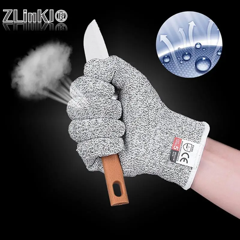 XXS-XL Safety Anti Cut Glove Multi-Purpose High-strength Industry Kitchen Gardening Anti-Scratch Anti-cut Glass Cutting Supplies