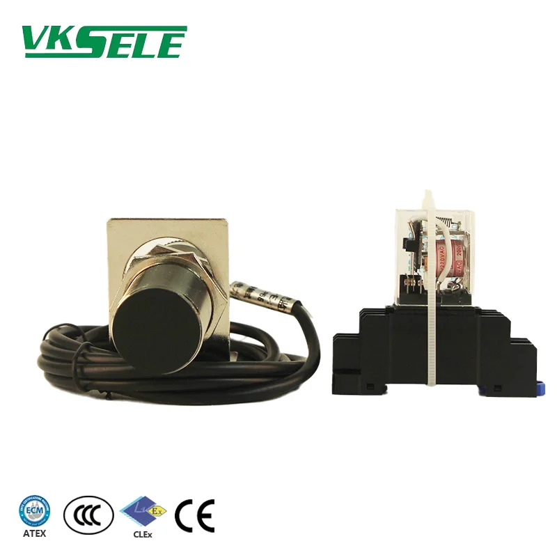VKSELE Stainless Steel M30 Metal Probe Industrial IP66  Belt Conveyor Speed Switch