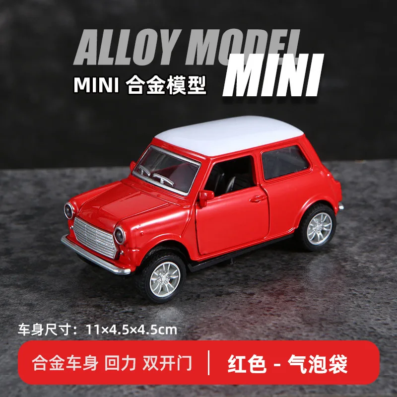 

1:36 children's retro nostalgic old-fashioned car mini alloy pull-back car model ornaments
