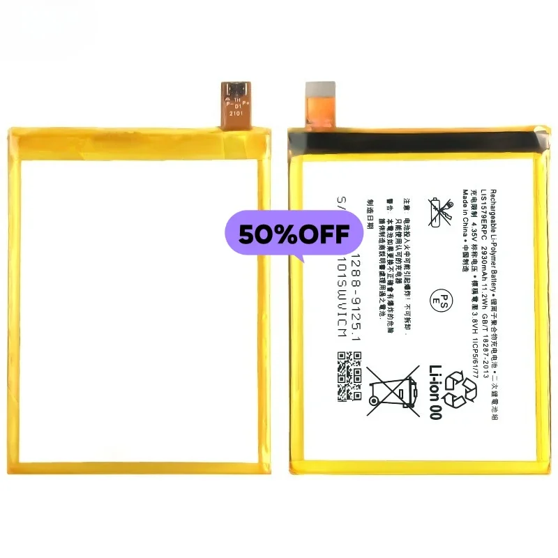 LIS1579ERPC for Sony Xperia C5/Z4 E5553/E5506/E5563/E5533 Phone Battery High Quality Replacement Bateria Grade A Cell with Tools