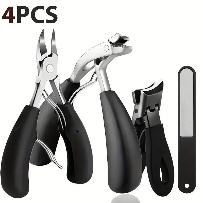 

Ingrown Toenail Thick Nail Clipper Set Heavy-Duty Podiatrist Grade Nail Cutter Dead Skin Remover Manicure Pedicure Nail Tools