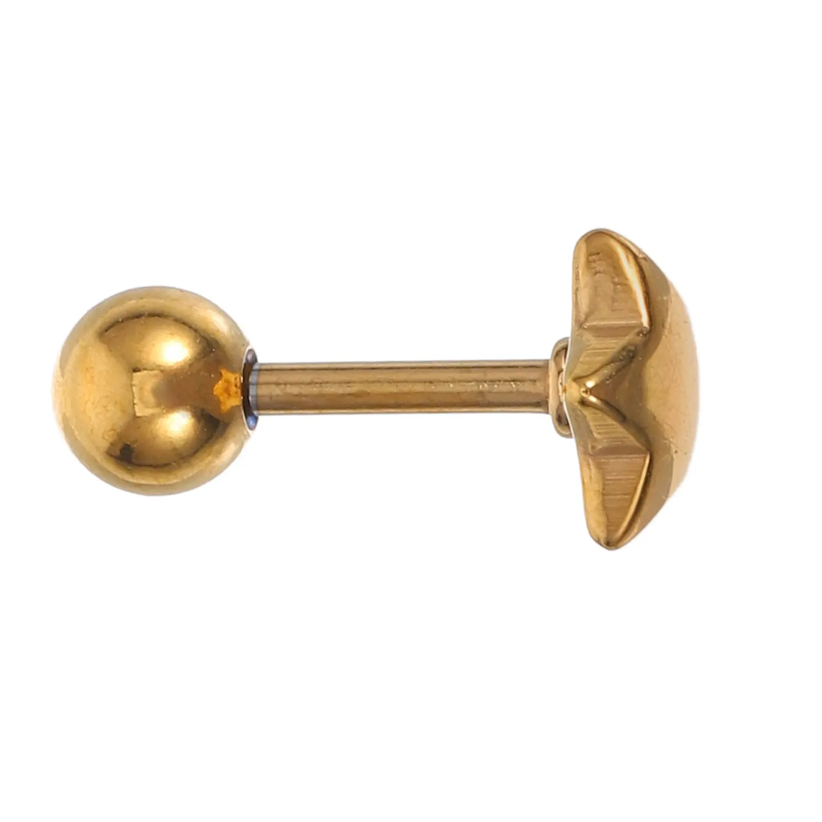 Stainless Steel Star Tongue Piercing Stud Stylish Chic Body Piercing Jewelry Tongue Barbell Accessory Tongues Barbell Tongues