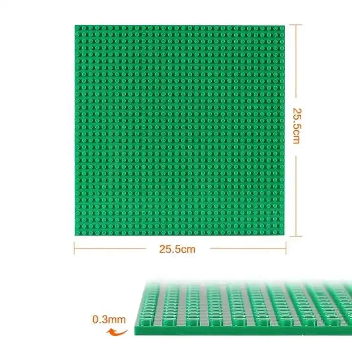 32x32 Dots Double-Sided Bottom Plate Plastic Toy Bricks Child Gifts Diy Display Building Block Baseplate kids Educational Toy