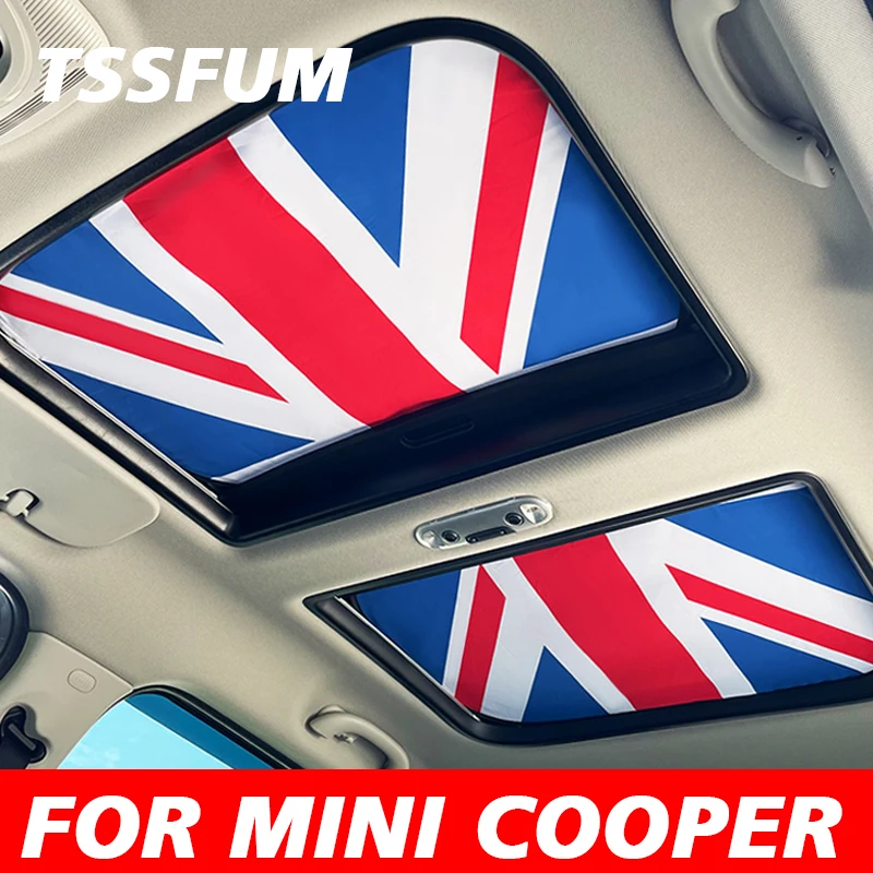 Union Jack Sunroof Shade Sunshade Heat Isolate For Mini Cooper S JCW F55 F56 F57 F60 R61 R50 R52 R53 R60 R55 R57 R58 R59 F54