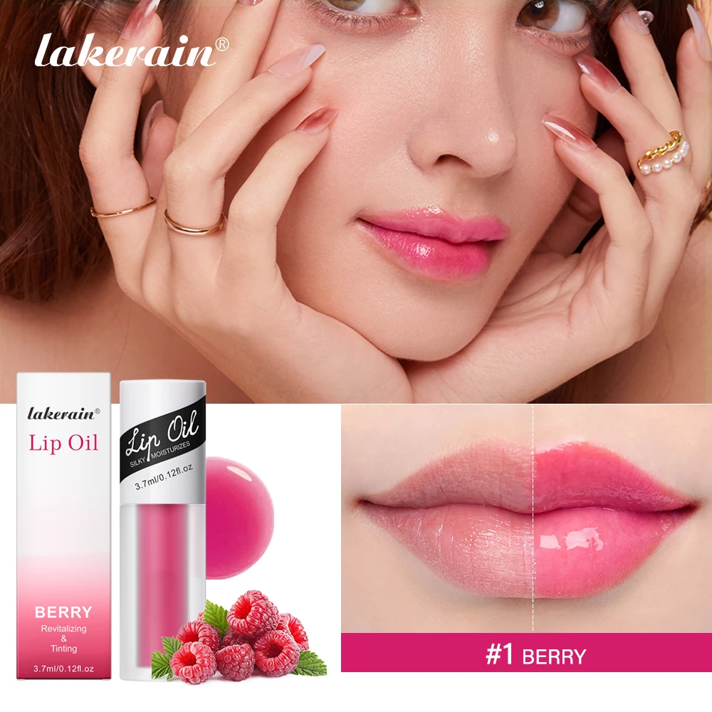 Tiefenfe Feuchtigkeit Lip Gloss Öl Feuchtigkeitsspendende Und Pflegende Plumping Wasserdichte Lippen Tönung Koreanische Lip Hautpflege Kosmetik Make-Up