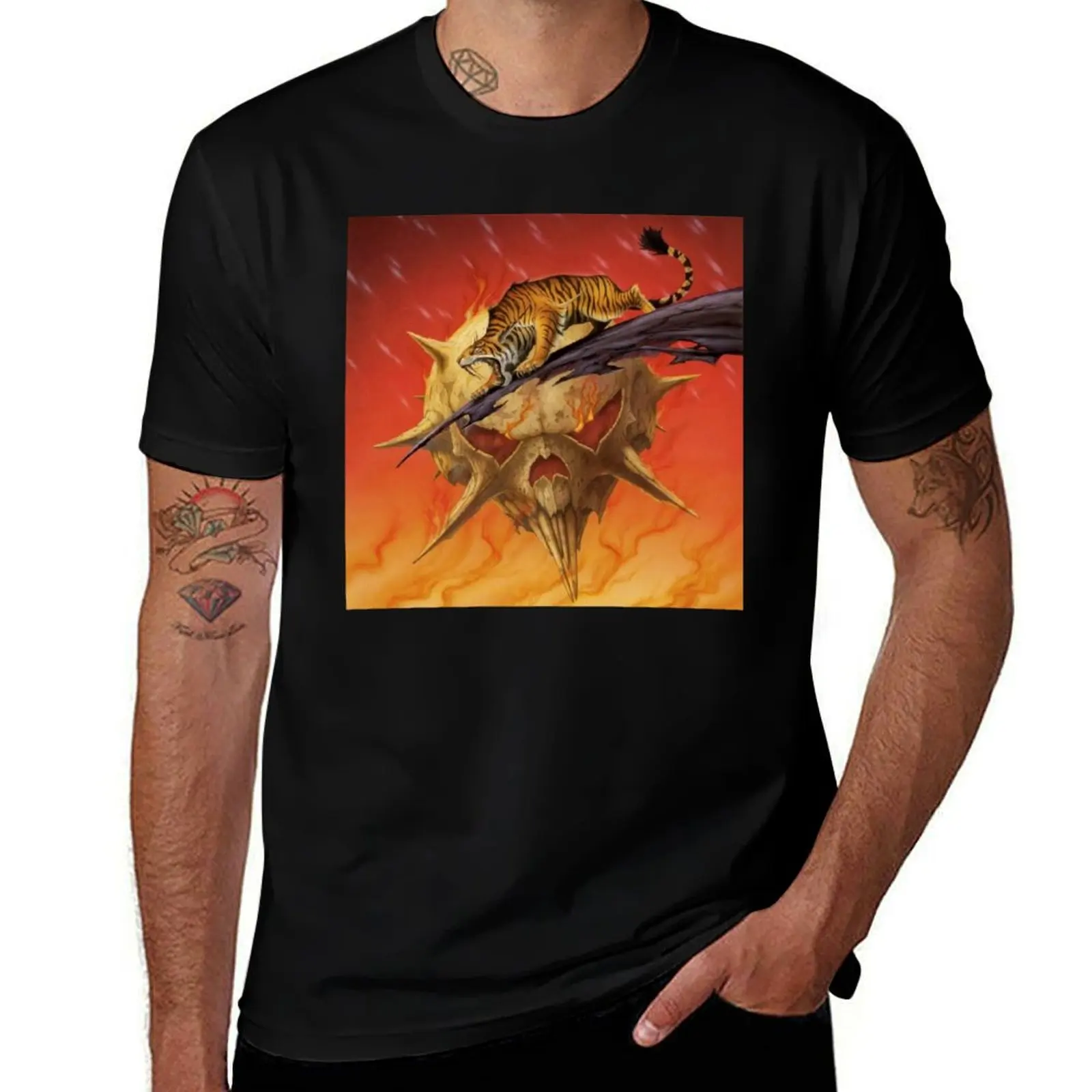 

Tygers of Pan Tang - Ambush album 2012 T-Shirt Work Duty Casual T-Shirt