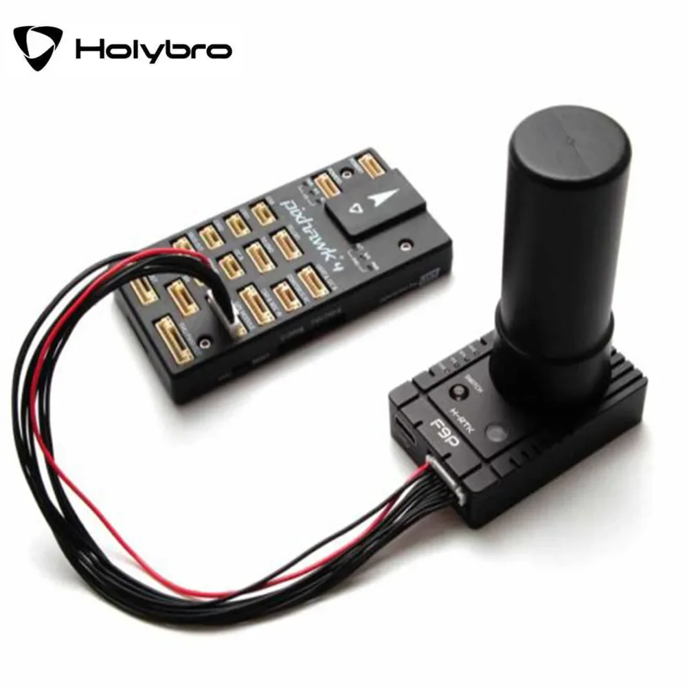 Holybro H-RTK F9P Series (Rover Lite/Helical/Base) - Supports GNSS, GLONASS, Galileo, BeiDou for Pixhawk Flight Controller